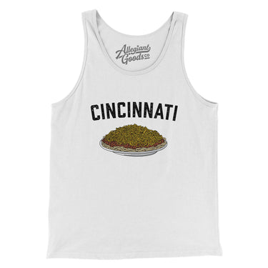 Cincinnati Chili Men/Unisex Tank Top-Allegiant Goods Co. Vintage Sports Apparel