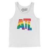Atlanta Georgia Pride Men/Unisex Tank Top-Allegiant Goods Co. Vintage Sports Apparel