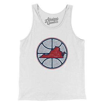 Virginia Basketball Men/Unisex Tank Top-Allegiant Goods Co. Vintage Sports Apparel