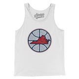 Virginia Basketball Men/Unisex Tank Top-Allegiant Goods Co. Vintage Sports Apparel