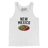 New Mexico Christmas Enchiladas Men/Unisex Tank Top-Allegiant Goods Co. Vintage Sports Apparel