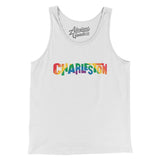 Charleston South Carolina Pride Men/Unisex Tank Top-Allegiant Goods Co. Vintage Sports Apparel