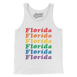 Florida Pride Men/Unisex Tank Top-Allegiant Goods Co. Vintage Sports Apparel