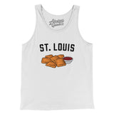 St. Louis Toasted Ravioli Men/Unisex Tank Top-Allegiant Goods Co. Vintage Sports Apparel
