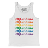 Oklahoma Pride Men/Unisex Tank Top-Allegiant Goods Co. Vintage Sports Apparel