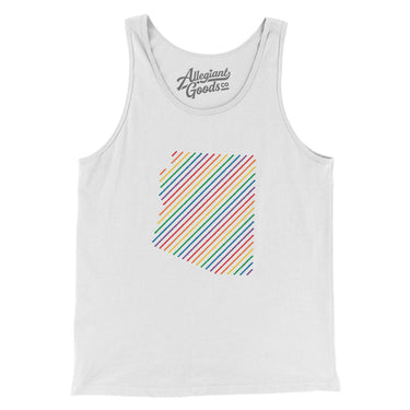 Arizona Pride State Men/Unisex Tank Top-Allegiant Goods Co. Vintage Sports Apparel