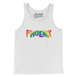 Phoenix Arizona Pride Men/Unisex Tank Top-Allegiant Goods Co. Vintage Sports Apparel