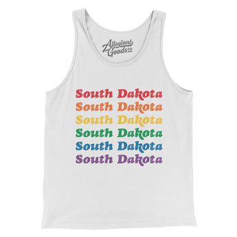 South Dakota Pride Men/Unisex Tank Top-Allegiant Goods Co. Vintage Sports Apparel