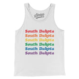 South Dakota Pride Men/Unisex Tank Top-Allegiant Goods Co. Vintage Sports Apparel