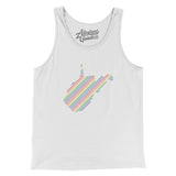 West Virginia Pride State Men/Unisex Tank Top-Allegiant Goods Co. Vintage Sports Apparel