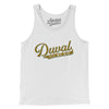 Duval Til We Die Men/Unisex Tank Top-White-Allegiant Goods Co. Vintage Sports Apparel