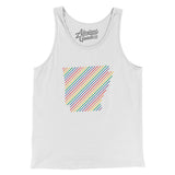 Arkansas Pride State Men/Unisex Tank Top-Allegiant Goods Co. Vintage Sports Apparel