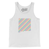 New Mexico Pride State Men/Unisex Tank Top-Allegiant Goods Co. Vintage Sports Apparel