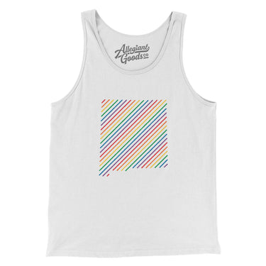New Mexico Pride State Men/Unisex Tank Top-Allegiant Goods Co. Vintage Sports Apparel