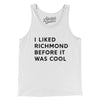 I Liked Richmond Before It Was Cool Men/Unisex Tank Top-White-Allegiant Goods Co. Vintage Sports Apparel