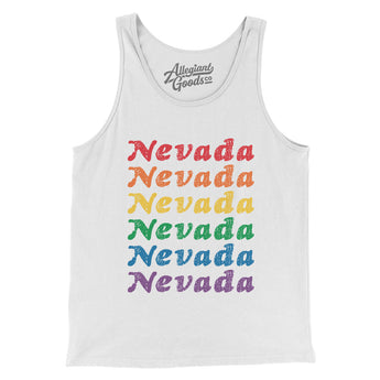 Nevada Pride Men/Unisex Tank Top-Allegiant Goods Co. Vintage Sports Apparel