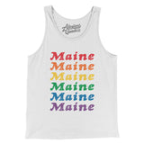 Maine Pride Men/Unisex Tank Top-Allegiant Goods Co. Vintage Sports Apparel