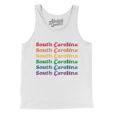 South Carolina Pride Men/Unisex Tank Top-Allegiant Goods Co. Vintage Sports Apparel