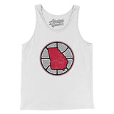 Georgia Basketball Men/Unisex Tank Top-Allegiant Goods Co. Vintage Sports Apparel