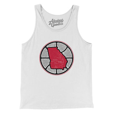 Georgia Basketball Men/Unisex Tank Top-Allegiant Goods Co. Vintage Sports Apparel