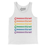 Connecticut Pride Men/Unisex Tank Top-Allegiant Goods Co. Vintage Sports Apparel