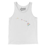 Hawaii Pride State Men/Unisex Tank Top-Allegiant Goods Co. Vintage Sports Apparel