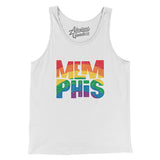 Memphis Tennessee Pride Men/Unisex Tank Top-Allegiant Goods Co. Vintage Sports Apparel