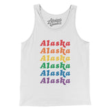 Alaska Pride Men/Unisex Tank Top-Allegiant Goods Co. Vintage Sports Apparel