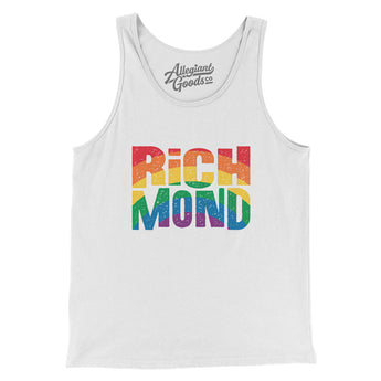 Richmond Virginia Pride Men/Unisex Tank Top-Allegiant Goods Co. Vintage Sports Apparel