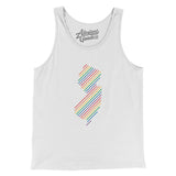 New Jersey Pride State Men/Unisex Tank Top-Allegiant Goods Co. Vintage Sports Apparel