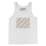 Wyoming Pride State Men/Unisex Tank Top-Allegiant Goods Co. Vintage Sports Apparel