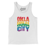 Oklahoma City Oklahoma Pride Men/Unisex Tank Top-Allegiant Goods Co. Vintage Sports Apparel