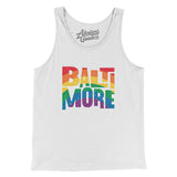 Baltimore Maryland Pride Men/Unisex Tank Top-Allegiant Goods Co. Vintage Sports Apparel
