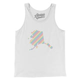 Alaska Pride State Men/Unisex Tank Top-Allegiant Goods Co. Vintage Sports Apparel