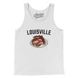 Louisville Hot Brown Men/Unisex Tank Top-Allegiant Goods Co. Vintage Sports Apparel