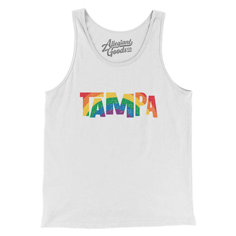 Tampa Florida Pride Men/Unisex Tank Top-Allegiant Goods Co. Vintage Sports Apparel