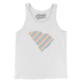 South Carolina Pride State Men/Unisex Tank Top-Allegiant Goods Co. Vintage Sports Apparel
