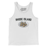 Rhode Island Clams Men/Unisex Tank Top-Allegiant Goods Co. Vintage Sports Apparel