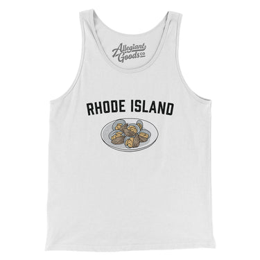 Rhode Island Clams Men/Unisex Tank Top-Allegiant Goods Co. Vintage Sports Apparel