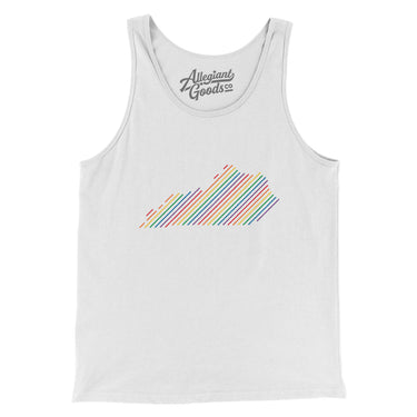 Kentucky Pride State Men/Unisex Tank Top-Allegiant Goods Co. Vintage Sports Apparel