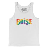 Boise Idaho Pride Men/Unisex Tank Top-Allegiant Goods Co. Vintage Sports Apparel