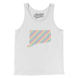 Connecticut Pride State Men/Unisex Tank Top-Allegiant Goods Co. Vintage Sports Apparel