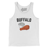 Buffalo Chicken Wings Men/Unisex Tank Top-Allegiant Goods Co. Vintage Sports Apparel