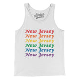 New Jersey Pride Men/Unisex Tank Top-Allegiant Goods Co. Vintage Sports Apparel