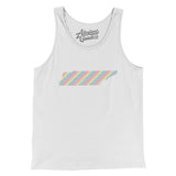 Tennessee Pride State Men/Unisex Tank Top-Allegiant Goods Co. Vintage Sports Apparel