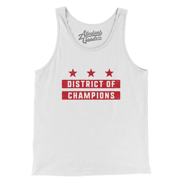 District Of Champions Men/Unisex Tank Top-Allegiant Goods Co. Vintage Sports Apparel