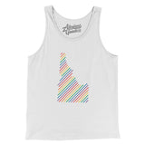 Idaho Pride State Men/Unisex Tank Top-Allegiant Goods Co. Vintage Sports Apparel
