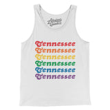 Tennessee Pride Men/Unisex Tank Top-Allegiant Goods Co. Vintage Sports Apparel