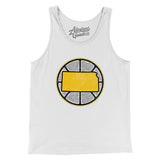 Kansas Basketball Men/Unisex Tank Top-Allegiant Goods Co. Vintage Sports Apparel
