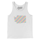Washington Pride State Men/Unisex Tank Top-Allegiant Goods Co. Vintage Sports Apparel